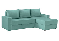 Угловой диван-кровать Лео (Bingo mint)