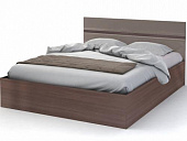 Кровать Вегас 1.6 (Ясень шимо темный/Кофе с молоком)