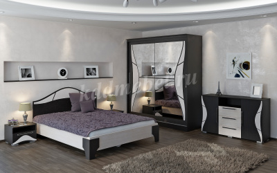 Тумба прикроватная Верона (Венге/Дуб анкор)