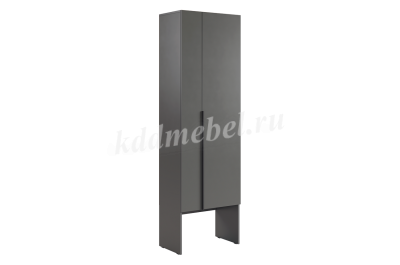 Шкаф 2дв. Баско L600 (Графит)