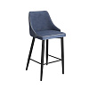 Стул полубарный Ками (Сине-серый/Черный)