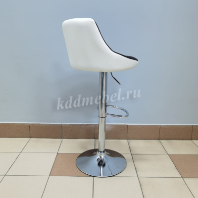 Стул барный J-700 (Черный/Белый)