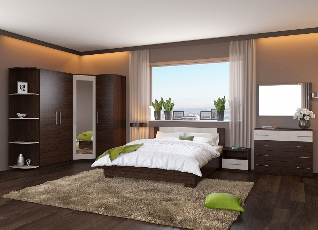 Аврора (Венге/Дуб Молочный)