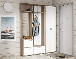 Глория-2 (Дуб винтаж/Белый шагрень)