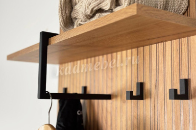 Вешалка Бодрум-1 (Дуб крафт золотой)