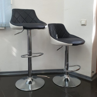 Стул барный J-700 (ЧерныйБелый) (2) Стул барный J-700 (ЧерныйБелый) (2)