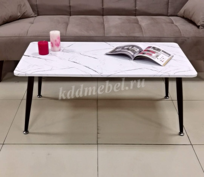 Стол журнальный BM-CT08 (Белый мрамор)