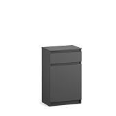 Комод Чикаго СТРИТ 60 1д.1 ящик (Графит)