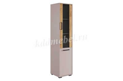Стеллаж Лайт-2 (Кашемир/Дуб крафт золотой)