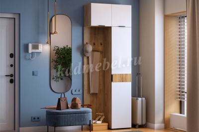 Вешалка Бодрум-2 (Дуб крафт золотой)