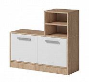 Тумба Энтер (Дуб сонома/Белый)