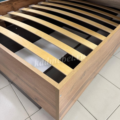 Кровать Бостон 0.9 (Дуб вотан)