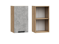 Шкаф верхний ШВ 400 Кухня Модена (Дуб серый)