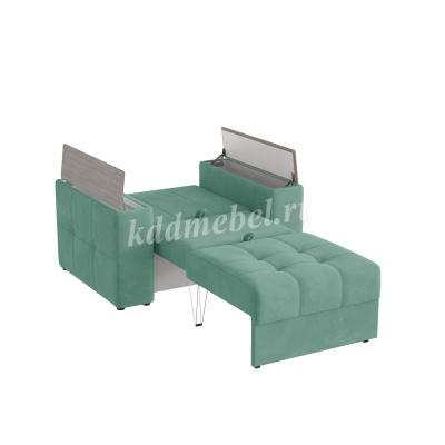 Кресло-кровать Нави (Мятный/Холст белый)