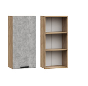 Шкаф верхний ШВ 920*450 Кухня Лайн (Лофт Папирус)