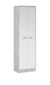 Шкаф Интер (Ателье светлый/Белый)