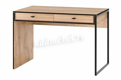 Стол письменный Берген-6 (Крафт золотой/Черный)