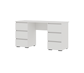 Письменный стол Лаванда ПС 02 (Шагрень белый)  