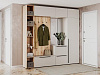 Прихожая  Люмьер вариант №6/1 (Белый)