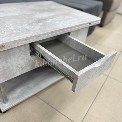 Стол-трансформер Стэп (Цемент Светлый)