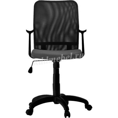 Кресло Гермес (Серый/Черный)