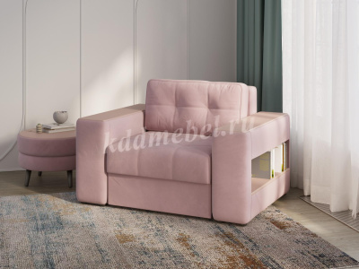 Кресло-кровать Доро (Пыльная роза/Пудра)