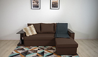 Угловой диван-кровать Турин (Savana chocolate)