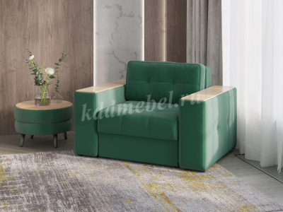 Кресло-кровать Виконт (Изумруд/Дуб канадский)