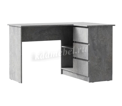 Стол письменный Лето МС-16 (Цемент светлый)